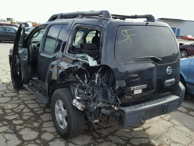 5N1AN08W18C532118 - 2008 NISSAN XTERRA OFF BLACK photo 3