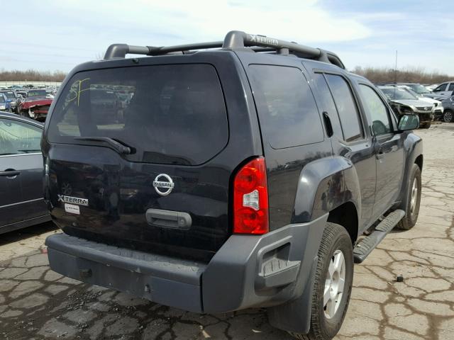 5N1AN08W18C532118 - 2008 NISSAN XTERRA OFF BLACK photo 4