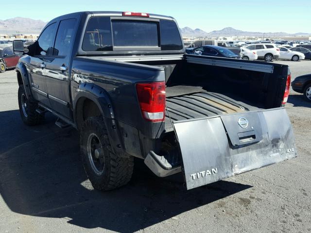 1N6BA0EC2BN300361 - 2011 NISSAN TITAN S CHARCOAL photo 3