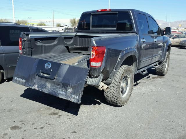 1N6BA0EC2BN300361 - 2011 NISSAN TITAN S CHARCOAL photo 4