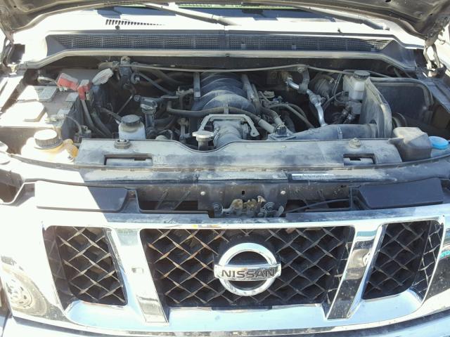 1N6BA0EC2BN300361 - 2011 NISSAN TITAN S CHARCOAL photo 7