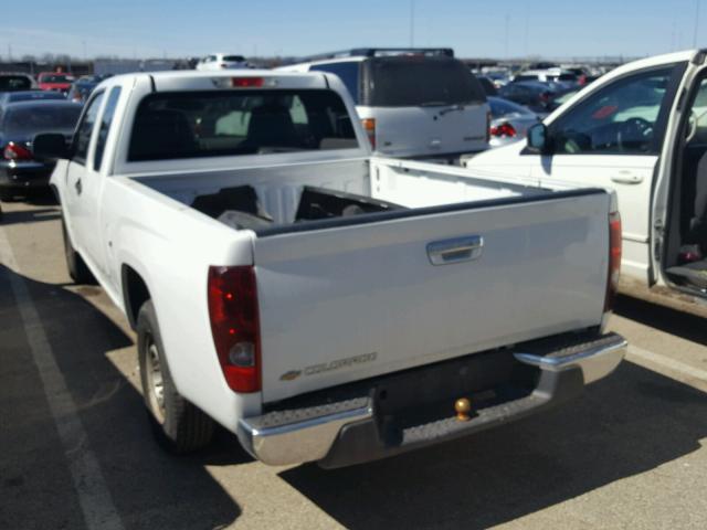 1GCCS199178250504 - 2007 CHEVROLET COLORADO WHITE photo 3