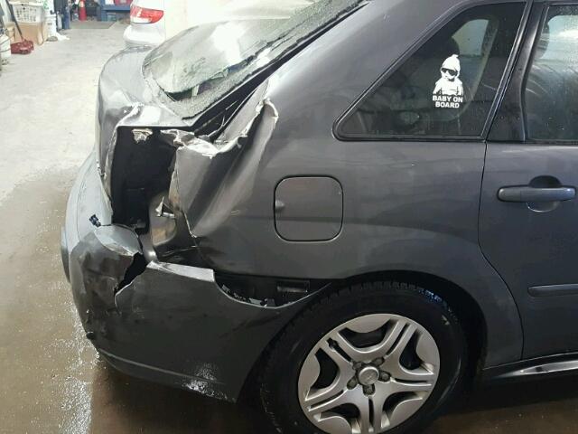 1G1ZS68N77F257810 - 2007 CHEVROLET MALIBU MAX ნაცრისფერი ფოტო 9