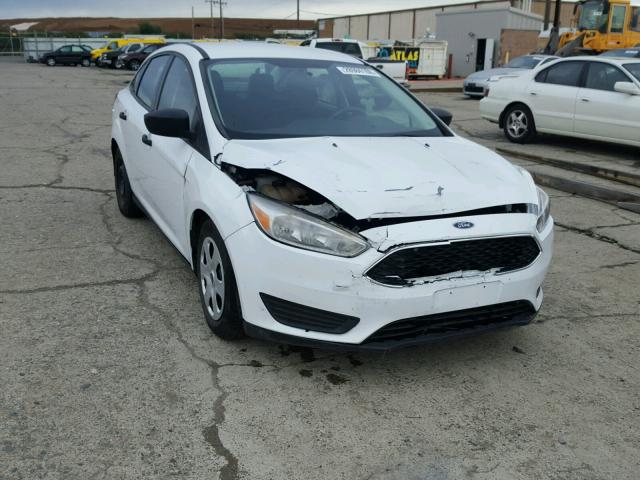 1FADP3E20GL234582 - 2016 FORD FOCUS S WHITE photo 1