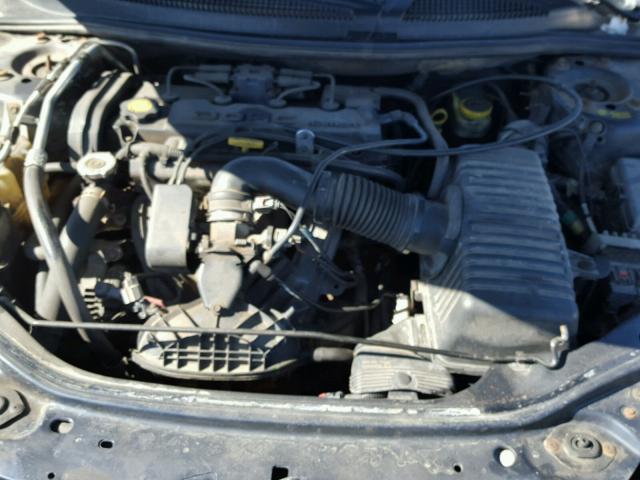 1B3AL46X84N337761 - 2004 DODGE STRATUS SX BLUE photo 7