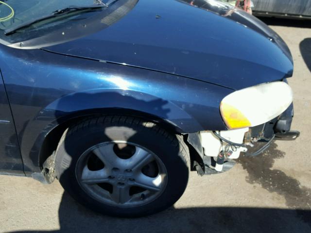 1B3AL46X84N337761 - 2004 DODGE STRATUS SX BLUE photo 9