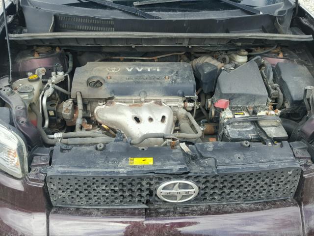 JTLKE50EX81015425 - 2008 TOYOTA SCION XB 紫色 照片 7