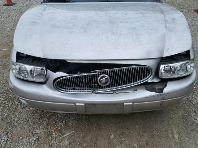 1G4HP52K044143146 - 2004 BUICK LESABRE CU SILVER photo 7