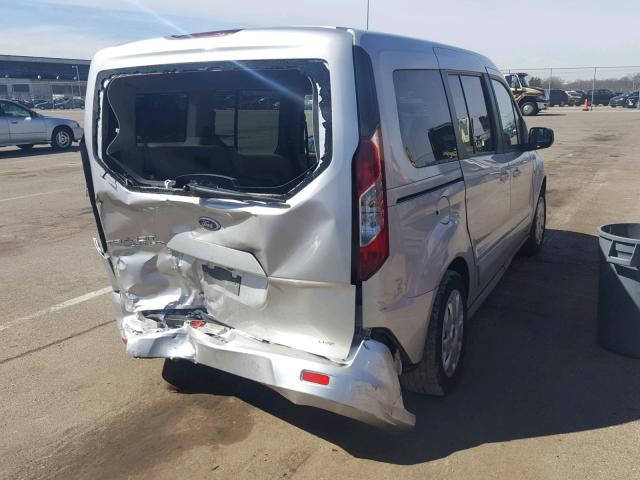 NM0GE9F78E1163695 - 2014 FORD TRANSIT CO SILVER photo 4