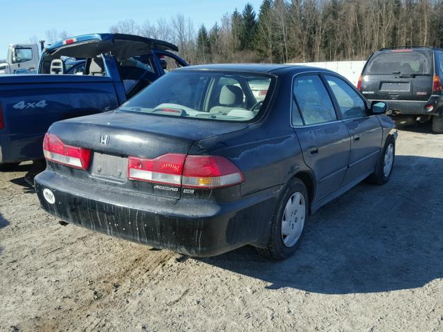 1HGCG16422A065844 - 2002 HONDA ACCORD LX BLACK photo 4