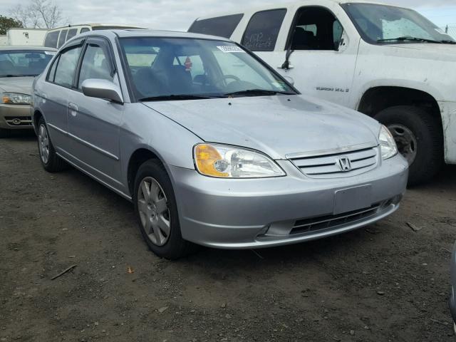 2HGES25782H596752 - 2002 HONDA CIVIC EX ვერცხლისფერი ფოტო 1