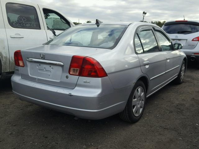 2HGES25782H596752 - 2002 HONDA CIVIC EX ვერცხლისფერი ფოტო 4