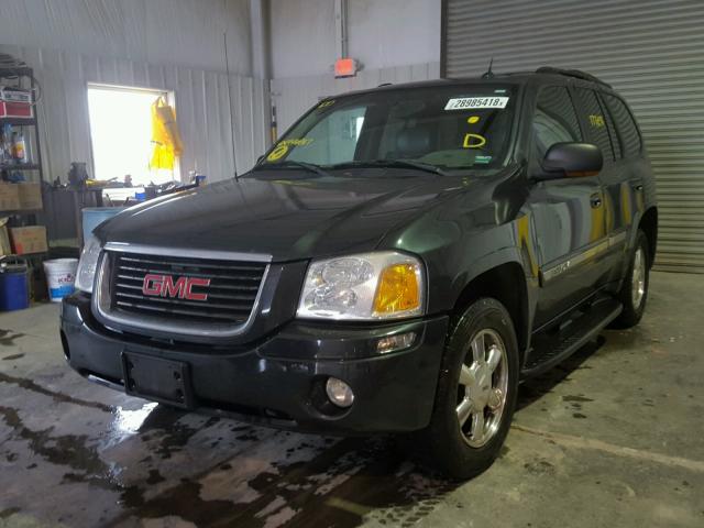 1GKDT13S542446817 - 2004 GMC ENVOY CHARCOAL photo 2