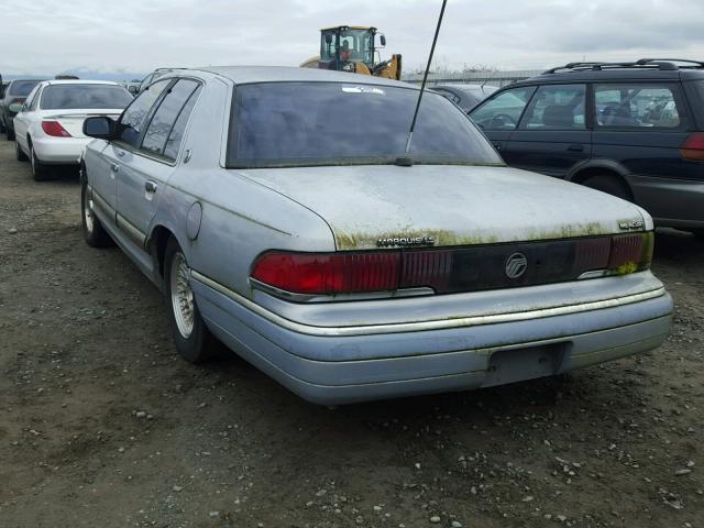 2MELM75W4RX612626 - 1994 MERCURY GRAND MARQ SILVER photo 3