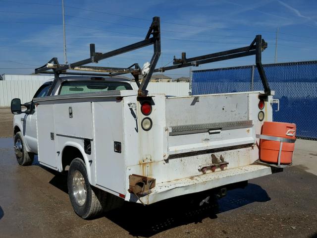 1FDWF36575EA52969 - 2005 FORD F350 SUPER WHITE photo 3