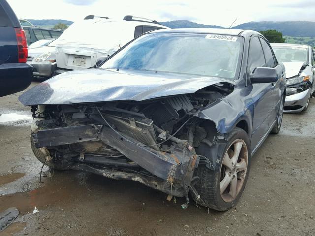 1YVHP80C675M19453 - 2007 MAZDA 6 I GRAY photo 2