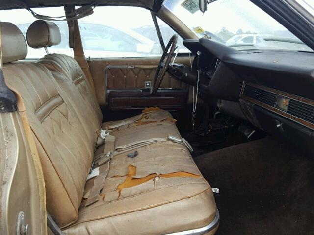 9Y82A888374 - 1969 LINCOLN CONTINENTA GOLD photo 5