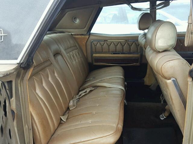 9Y82A888374 - 1969 LINCOLN CONTINENTA GOLD photo 6