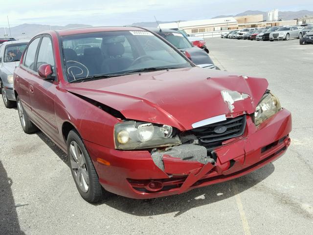 KMHDN46D56U284792 - 2006 HYUNDAI ELANTRA GL MAROON photo 1