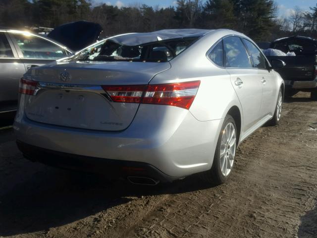 4T1BK1EB4EU083673 - 2014 TOYOTA AVALON BAS SILVER photo 4