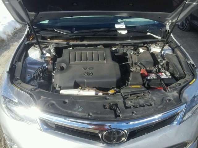 4T1BK1EB4EU083673 - 2014 TOYOTA AVALON BAS SILVER photo 7