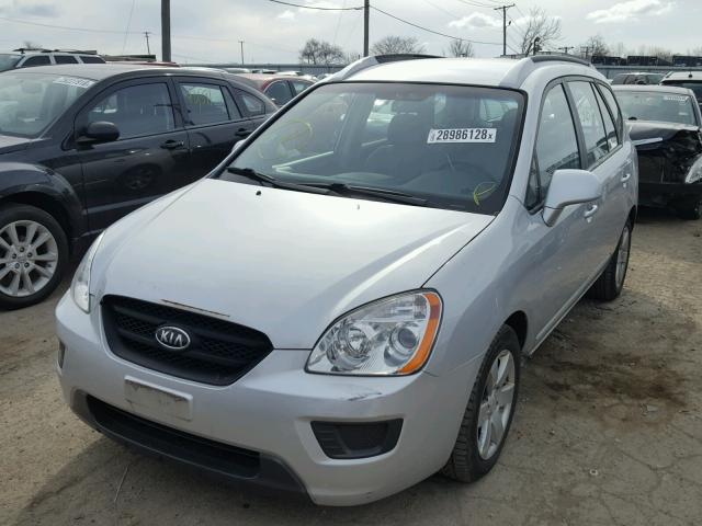 KNAFG525877031491 - 2007 KIA RONDO BASE GRAY photo 2