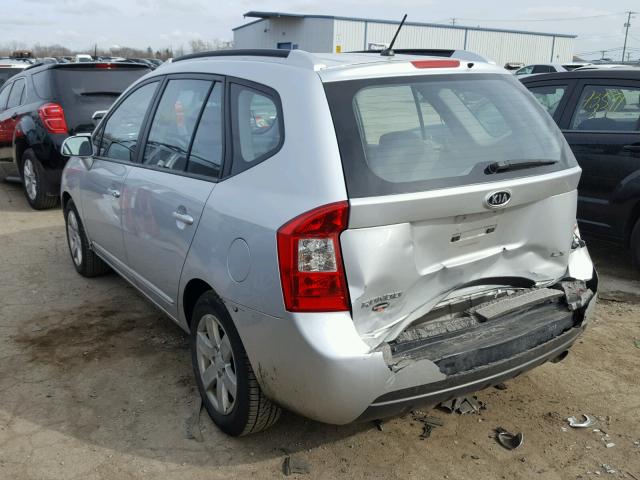 KNAFG525877031491 - 2007 KIA RONDO BASE GRAY photo 3