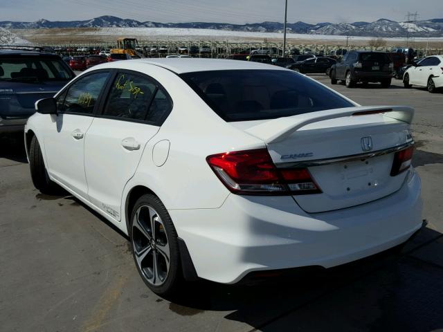 2HGFB6E53FH706056 - 2015 HONDA CIVIC SI WHITE photo 3