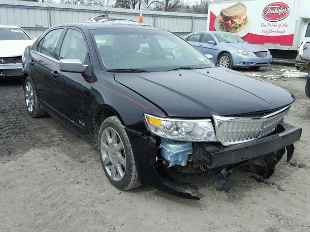 3LNHM28T37R648777 - 2007 LINCOLN MKZ BLACK photo 1