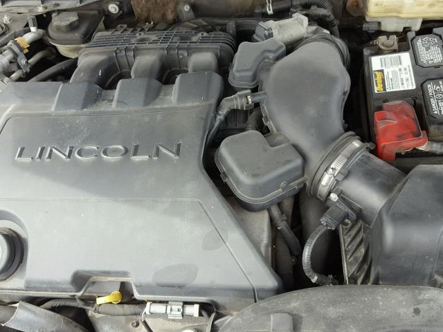 3LNHM28T37R648777 - 2007 LINCOLN MKZ BLACK photo 7