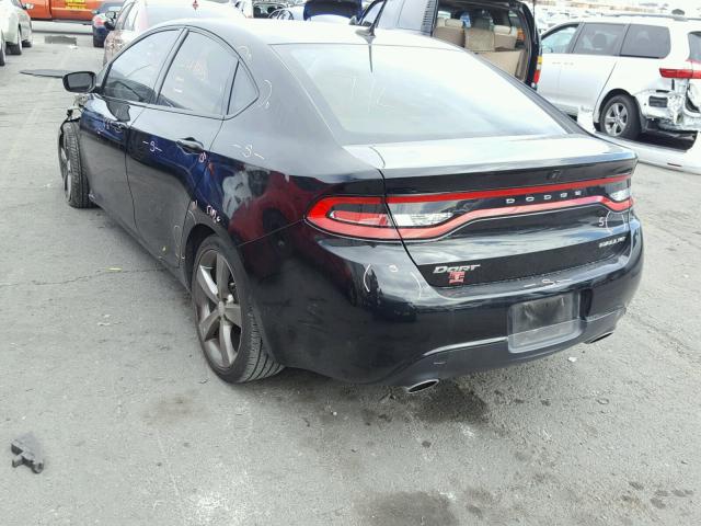 1C3CDFBA9DD305669 - 2013 DODGE DART SXT BLACK photo 3