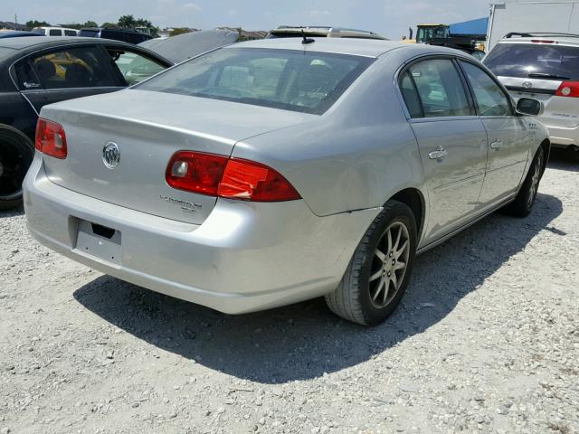 1G4HD57236U232374 - 2006 BUICK LUCERNE CX SILVER photo 4