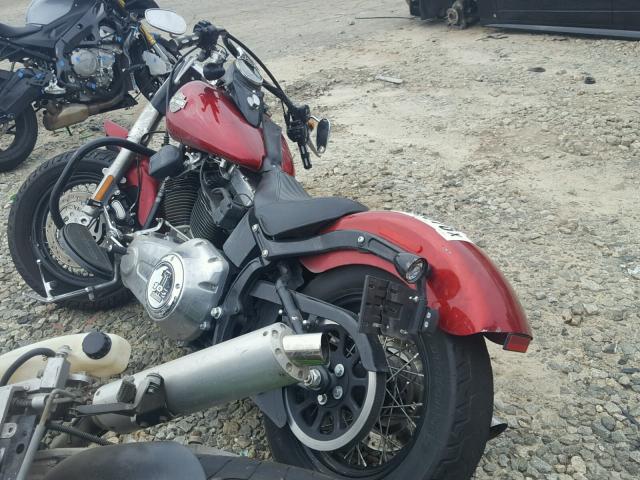 1HD1JRV2XCB050475 - 2012 HARLEY-DAVIDSON FLS SOFTAI 红色 照片 3