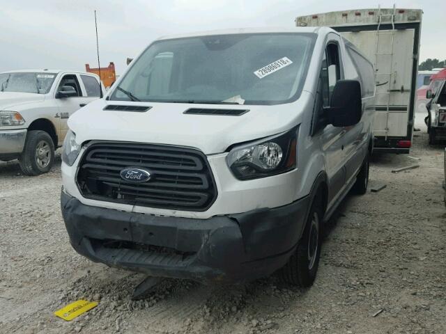 1FTYR2YM0HKA50926 - 2017 FORD TRANSIT T- WHITE photo 2