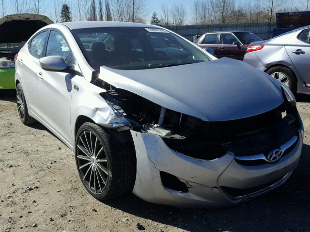 5NPDH4AE4CH103067 - 2012 HYUNDAI ELANTRA GL GRAY photo 1