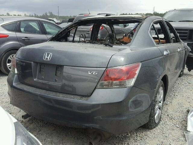 1HGCP36859A022804 - 2009 HONDA ACCORD EXL BURN photo 4