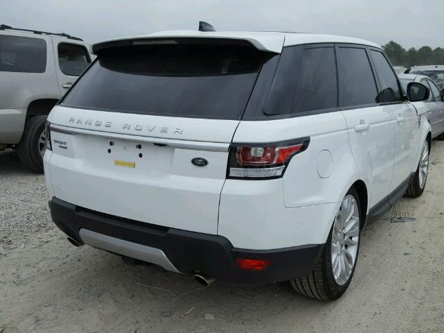 SALWR2FV6HA147758 - 2017 LAND ROVER RANGE ROVE WHITE photo 4