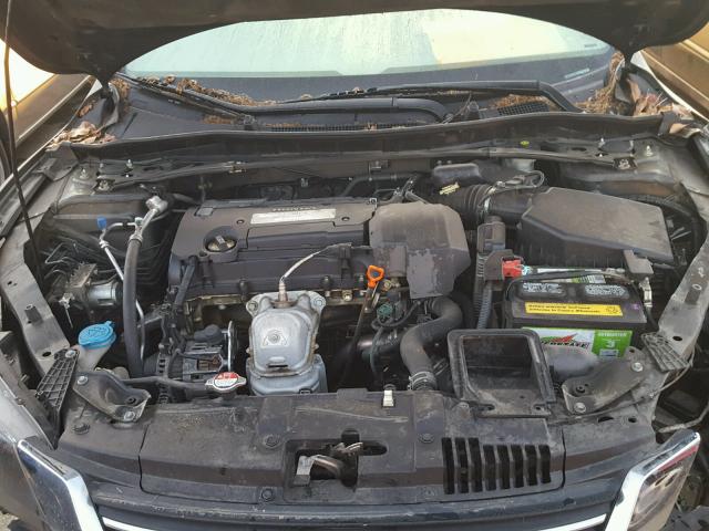 1HGCR2F51DA025380 - 2013 HONDA ACCORD SPO GRAY photo 7