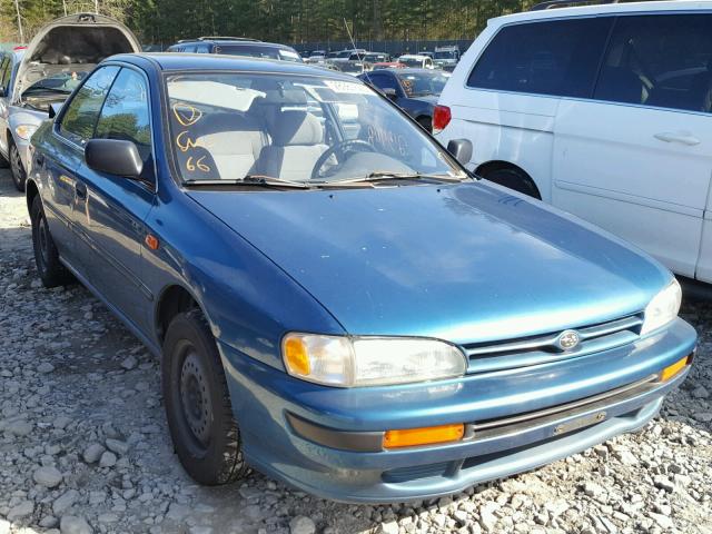 JF1GC2446PH520199 - 1993 SUBARU IMPREZA L BLUE photo 1