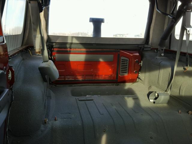 1J4BA3H10AL135056 - 2010 JEEP WRANGLER U MAROON photo 9