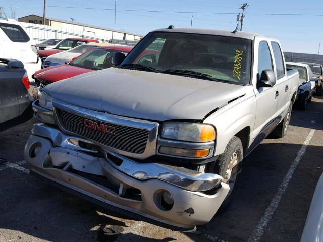 2GTEC13T551402536 - 2005 GMC NEW SIERRA TAN photo 2