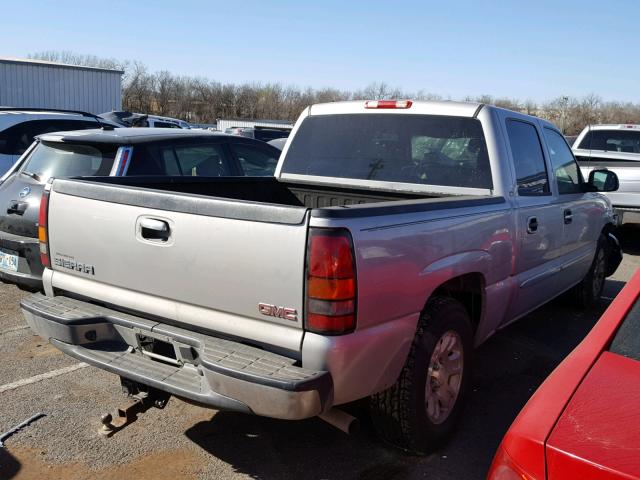 2GTEC13T551402536 - 2005 GMC NEW SIERRA TAN photo 4