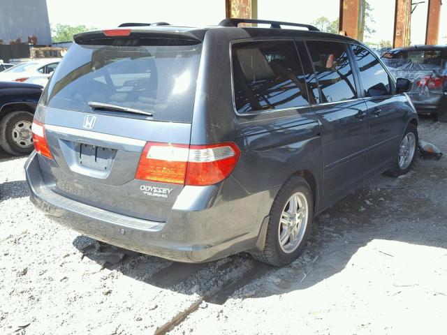 5FNRL38815B100580 - 2005 HONDA ODYSSEY TO GRAY photo 4