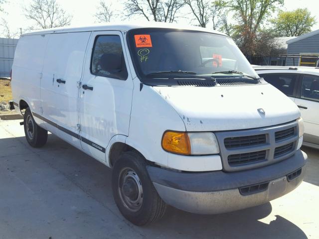 2B7JB21Y3YK134509 - 2000 DODGE RAM VAN B2 WHITE photo 1