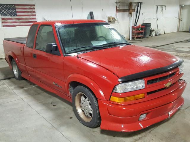 1GCCS1957Y8242132 - 2000 CHEVROLET S TRUCK S1 RED photo 1