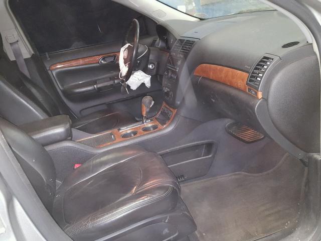 5GZEV33748J189936 - 2008 SATURN OUTLOOK XR ვერცხლისფერი ფოტო 5