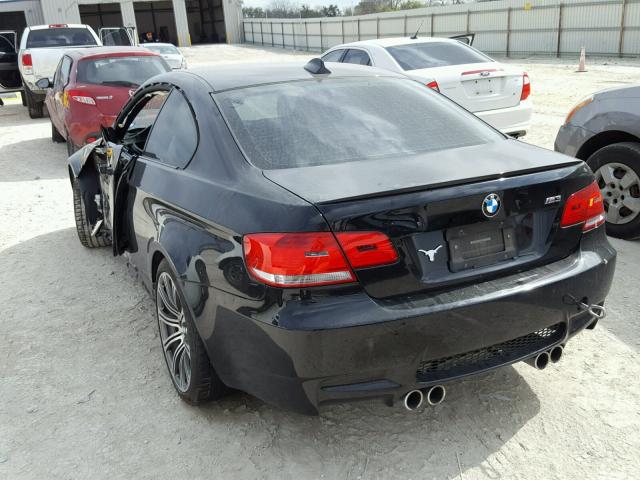 WBSWD935X9P361100 - 2009 BMW M3 BLACK photo 3