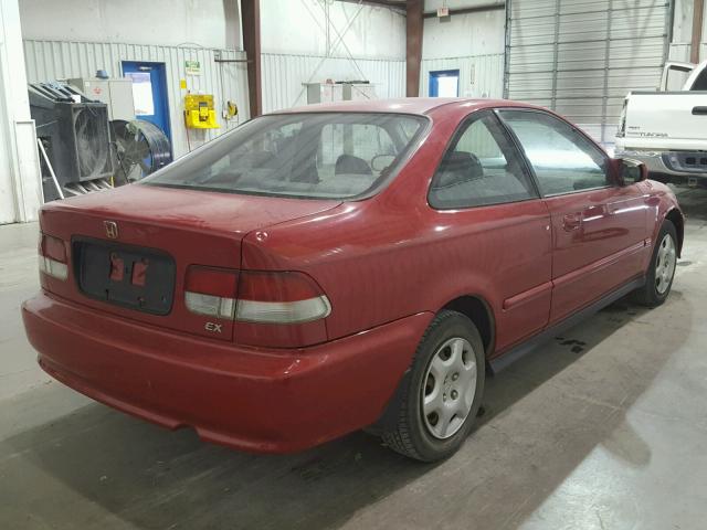 1HGEJ814XYL039774 - 2000 HONDA CIVIC EX RED photo 4