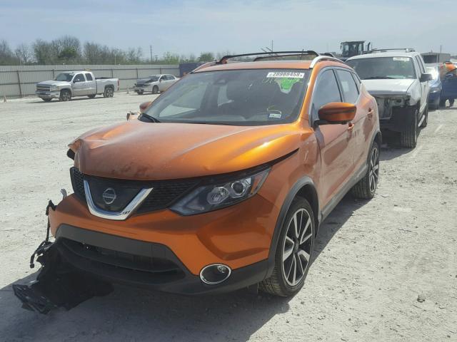 JN1BJ1CP0HW013542 - 2017 NISSAN ROGUE SPOR ORANGE photo 2