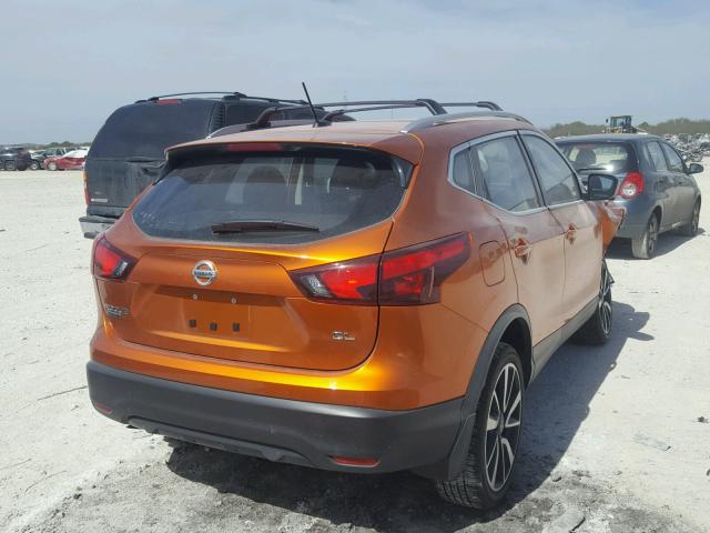 JN1BJ1CP0HW013542 - 2017 NISSAN ROGUE SPOR ORANGE photo 4